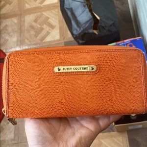 Orange juicy couture wallet